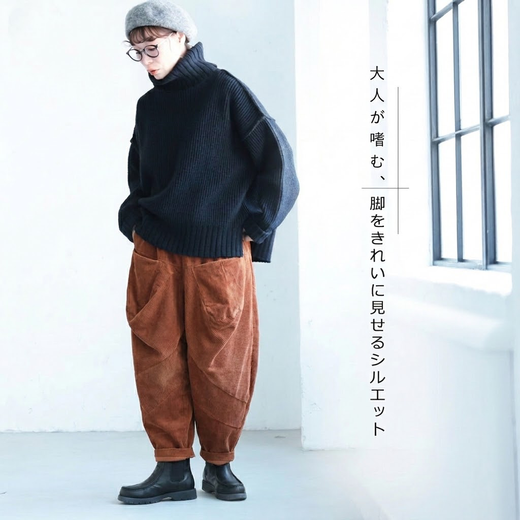 M-2XL 秋冬新作 秋色 無地 シンプル コーデュロイ カジュアルパンツ M アイボリー