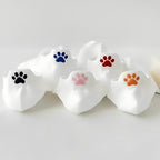 人気上昇中 刺繍 犬 花模様 汗吸収 高通気 ソックス フリー ブラック犬