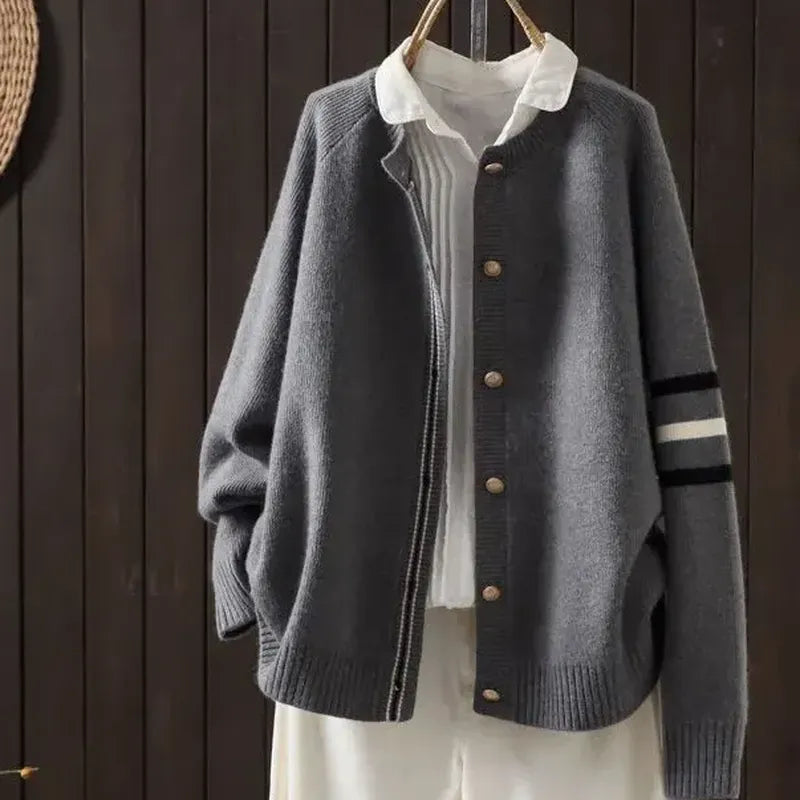 S-3XL everyday な ニットカーディガン S ピンク