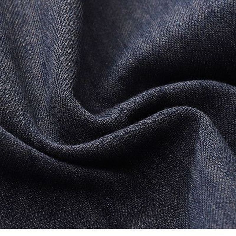 M-3XL アンクル丈（9分丈） ハイウエスト シンプル ジーンズ M ヴィンテージブルー