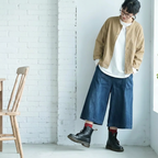 L-4XL 薄手デニム ハイウエスト 無地 ポケット付き 体型カバー ファッション デニムパンツ L ライトブルー