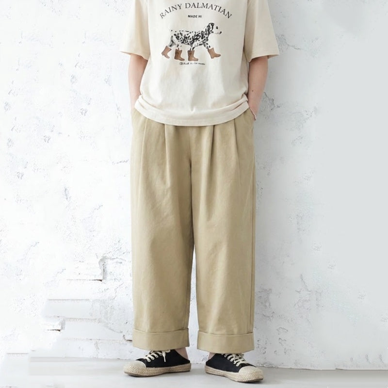 [3点セット] S-2XL 秋の小道を歩くための ベスト+シャツ+パンツ S ベスト+シャツ+パンツ/3点セット