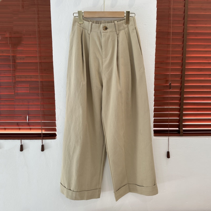 [3点セット] S-2XL 秋の小道を歩くための ベスト+シャツ+パンツ S ベスト+シャツ+パンツ/3点セット