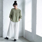 S-XL  無地 清楚見え 長袖 ボタン 無地 長袖 シャツ S ライトグレー