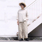Ｓ-XL 人気を獲得♡ 動物柄 プリント ポケット付き シンプル ジーンズ S アイボリー