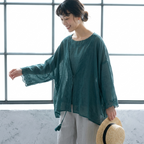 M-2XL 刺繍レース透かしカーデ｜ビーチサイド・海水浴後の羽織りに M ホワイト